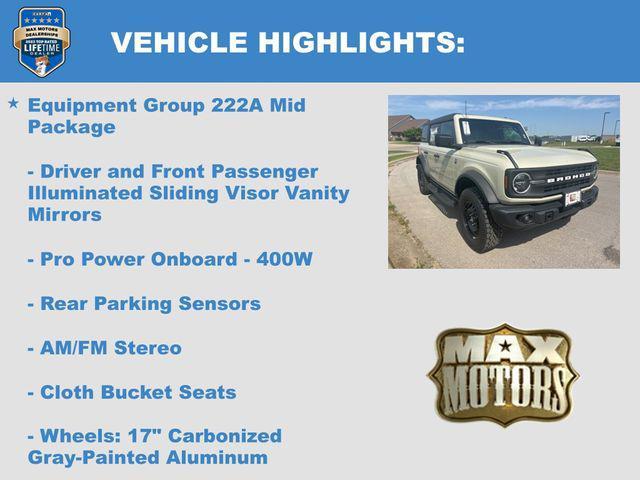 new 2026 Ford Bronco car, priced at $50,829