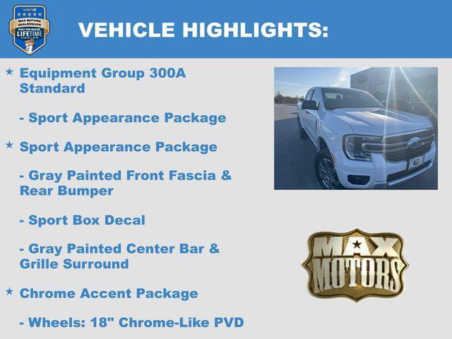 new 2025 Ford Ranger car, priced at $39,574