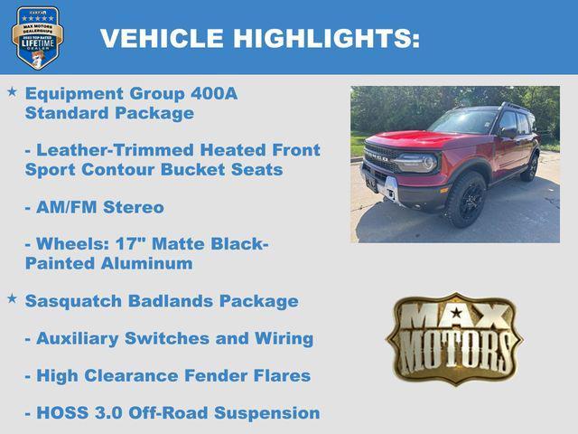 new 2026 Ford Bronco Sport car, priced at $41,168