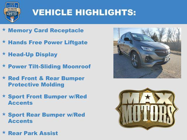 used 2021 Buick Encore GX car, priced at $17,932