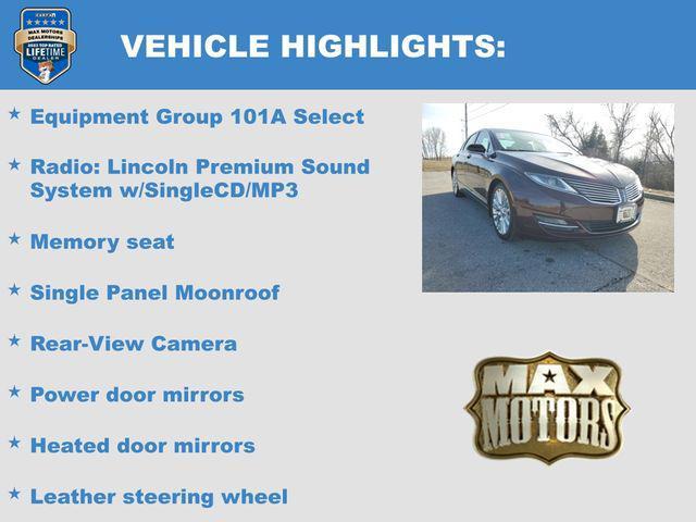 used 2013 Lincoln MKZ car, priced at $10,586