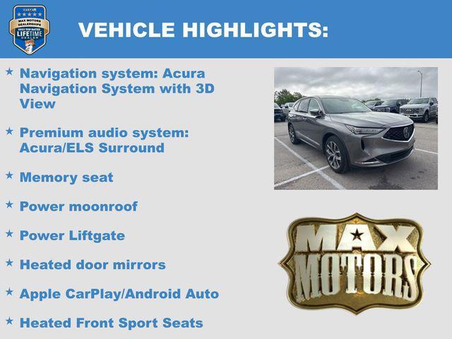 used 2024 Acura MDX car, priced at $42,550