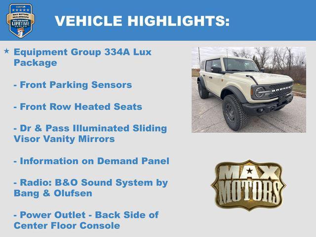 new 2025 Ford Bronco car, priced at $63,876