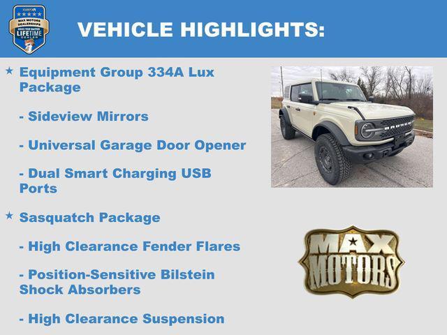 new 2025 Ford Bronco car, priced at $63,876