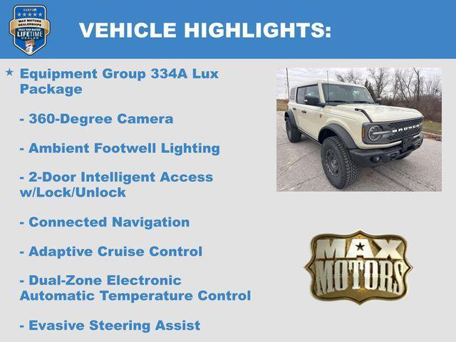 new 2025 Ford Bronco car, priced at $63,876