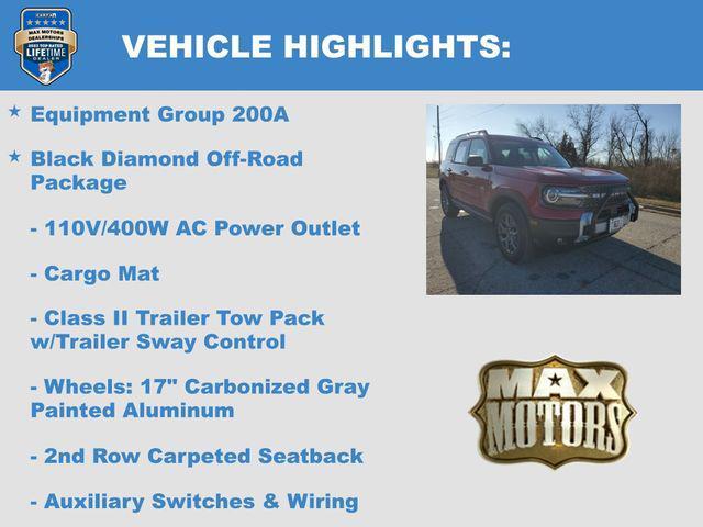 new 2025 Ford Bronco Sport car, priced at $34,521