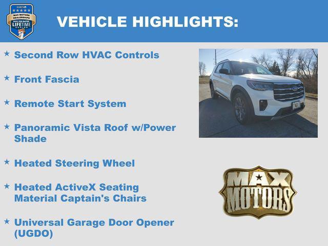 new 2025 Ford Explorer car, priced at $50,195