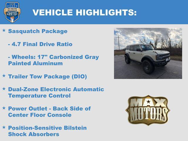 new 2025 Ford Bronco car, priced at $58,344