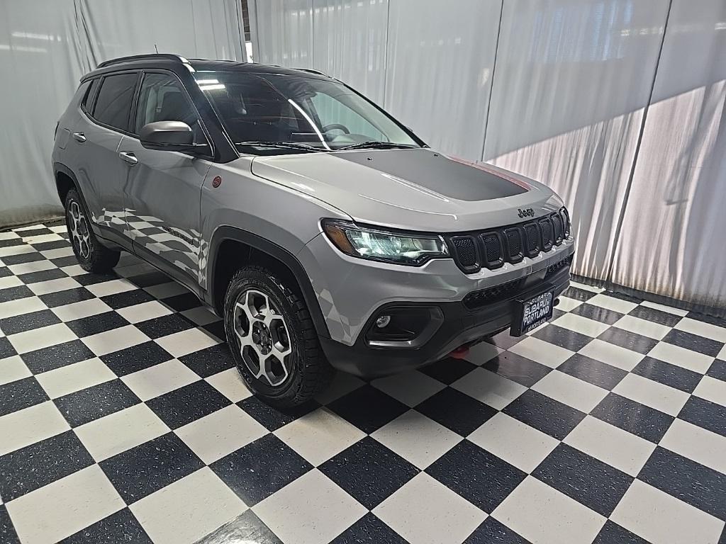 used 2022 Jeep Compass car, priced at $22,495