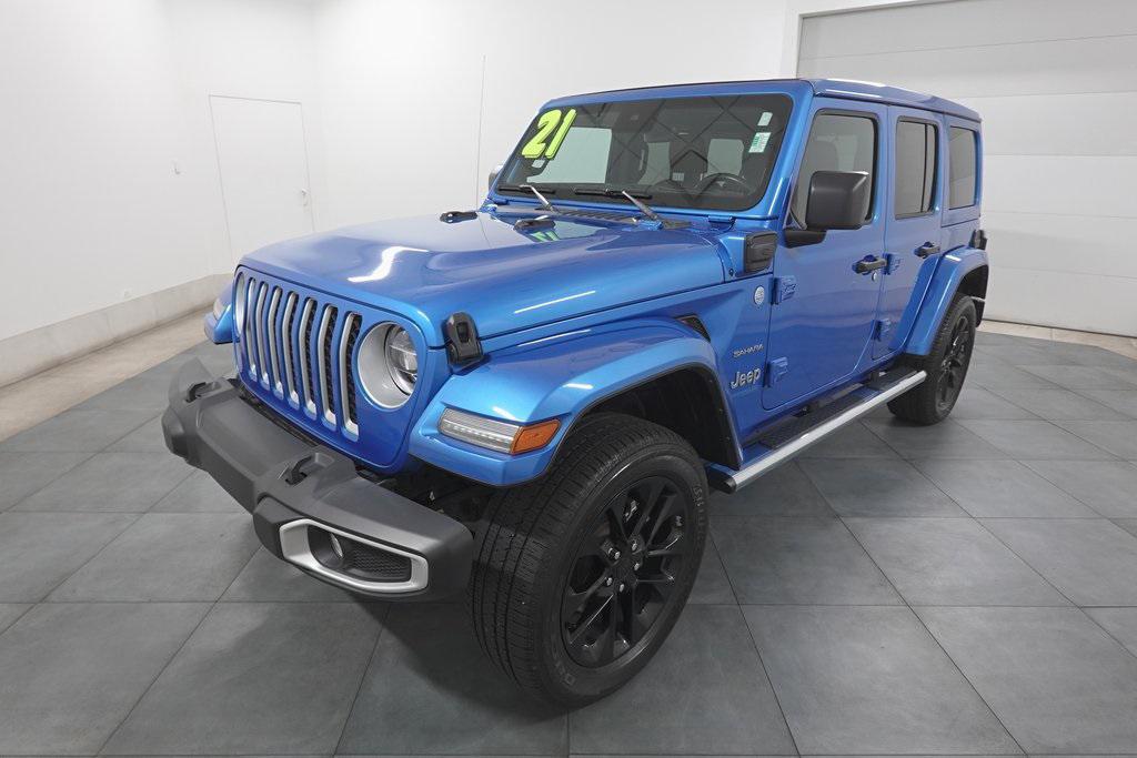used 2021 Jeep Wrangler Unlimited 4xe car, priced at $29,865