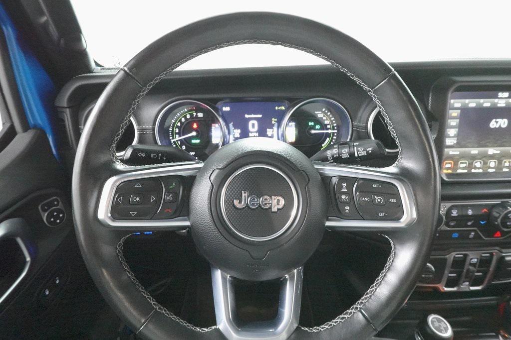 used 2021 Jeep Wrangler Unlimited 4xe car, priced at $29,865