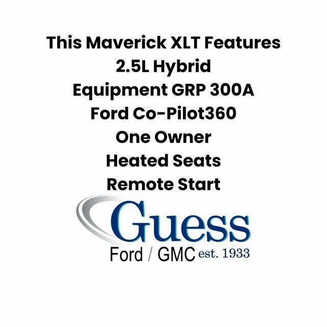 used 2025 Ford Maverick car, priced at $29,650