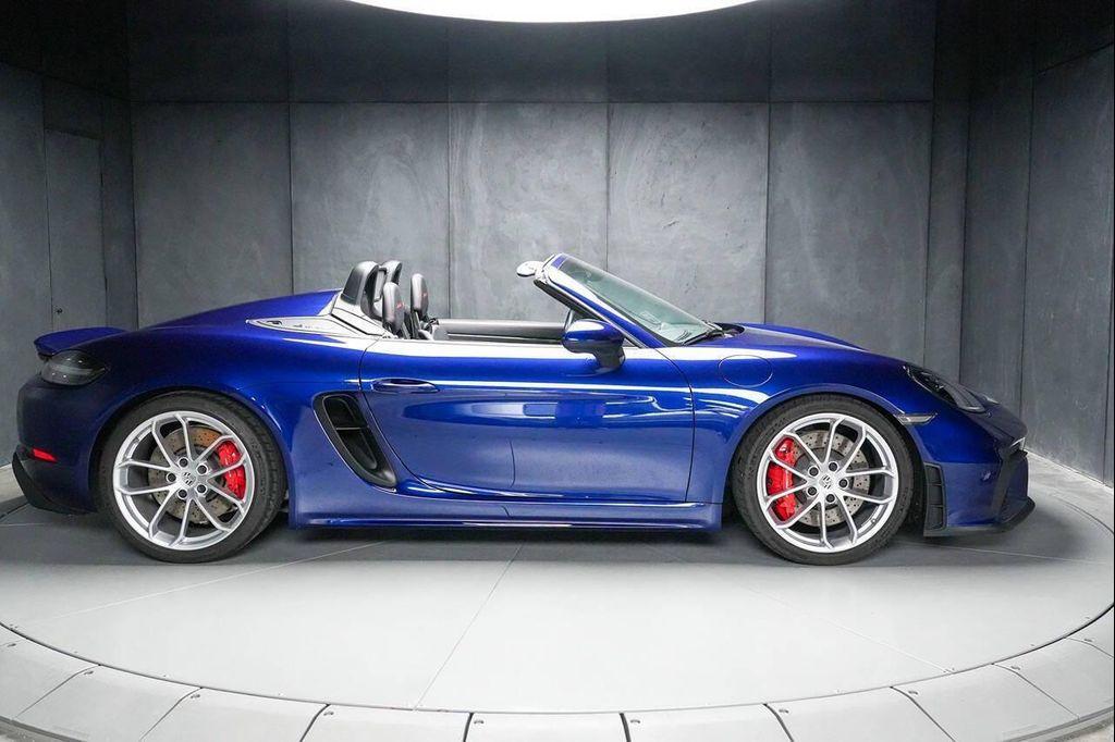 used 2021 Porsche 718 Spyder car, priced at $127,500