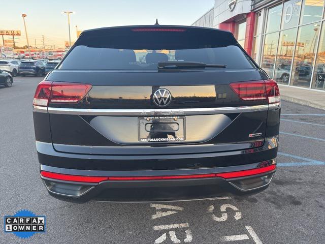 used 2021 Volkswagen Atlas Cross Sport car, priced at $19,695