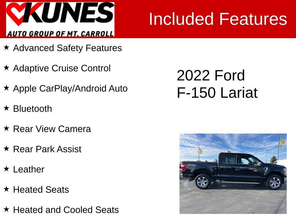 used 2022 Ford F-150 car, priced at $44,946
