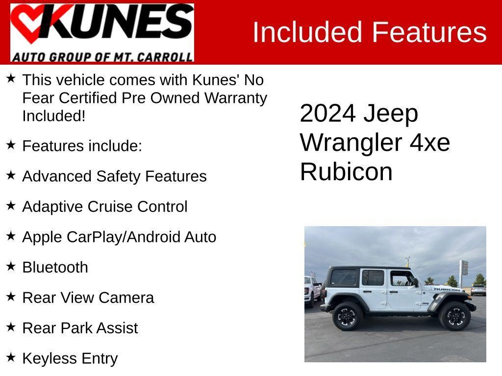 used 2024 Jeep Wrangler 4xe car, priced at $28,892