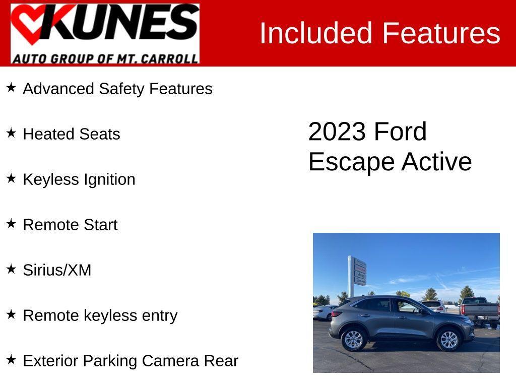 used 2023 Ford Escape car, priced at $20,893