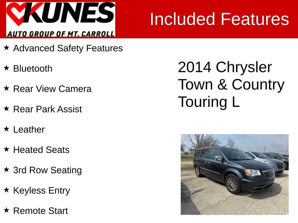 used 2014 Chrysler Town & Country car, priced at $5,555