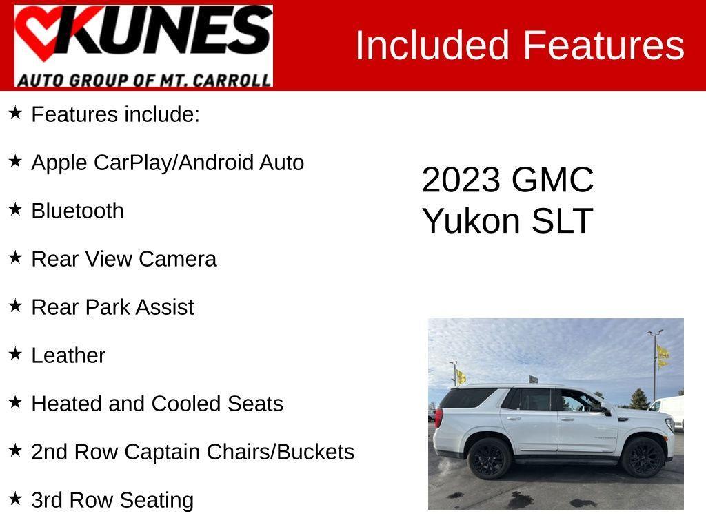 used 2023 GMC Yukon car, priced at $48,263