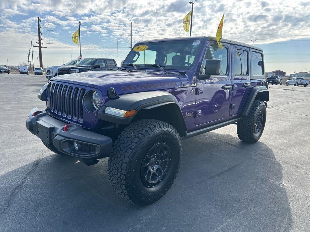 used 2023 Jeep Wrangler car, priced at $36,876