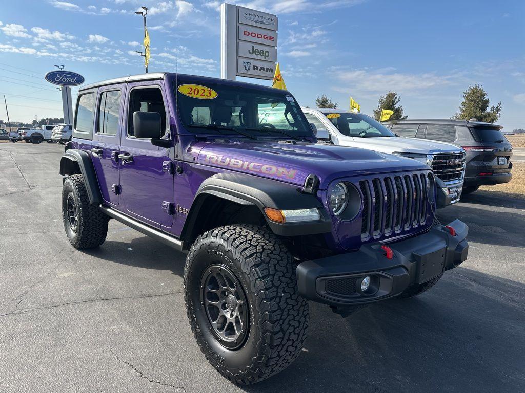 used 2023 Jeep Wrangler car, priced at $36,876