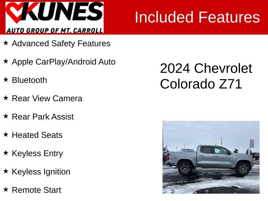 used 2024 Chevrolet Colorado car, priced at $37,530