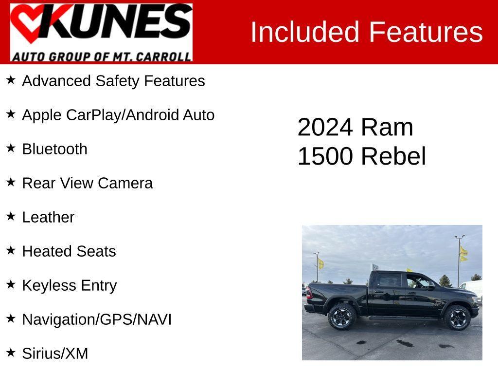 used 2024 Ram 1500 car, priced at $47,791