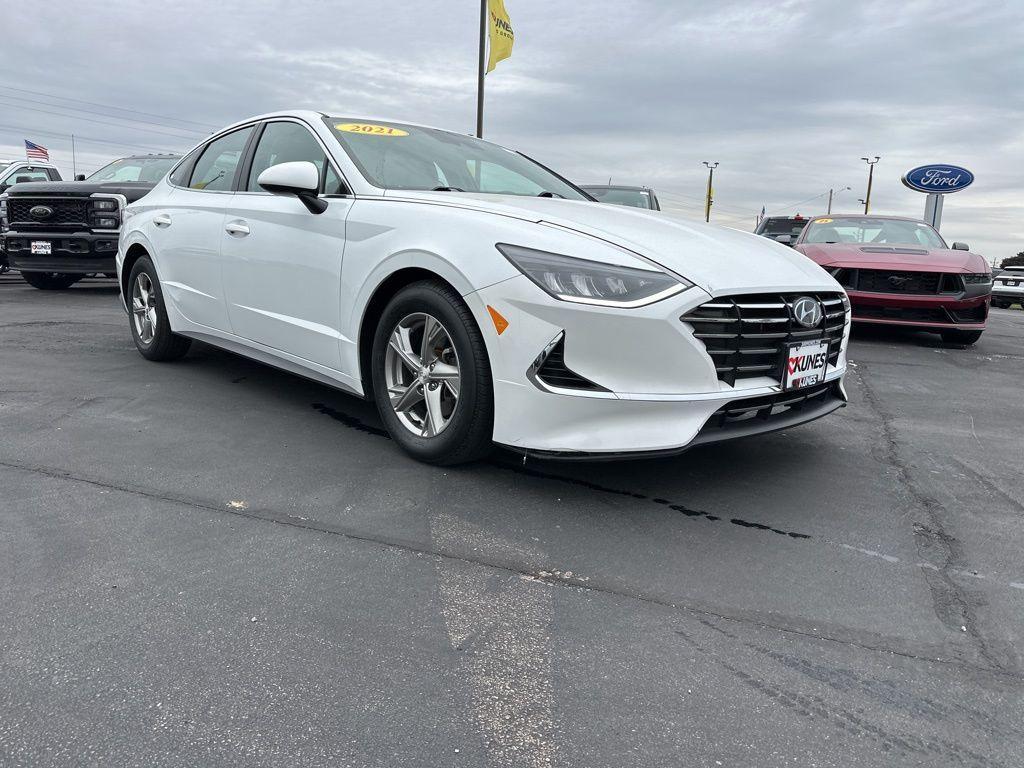 used 2021 Hyundai Sonata car, priced at $12,319