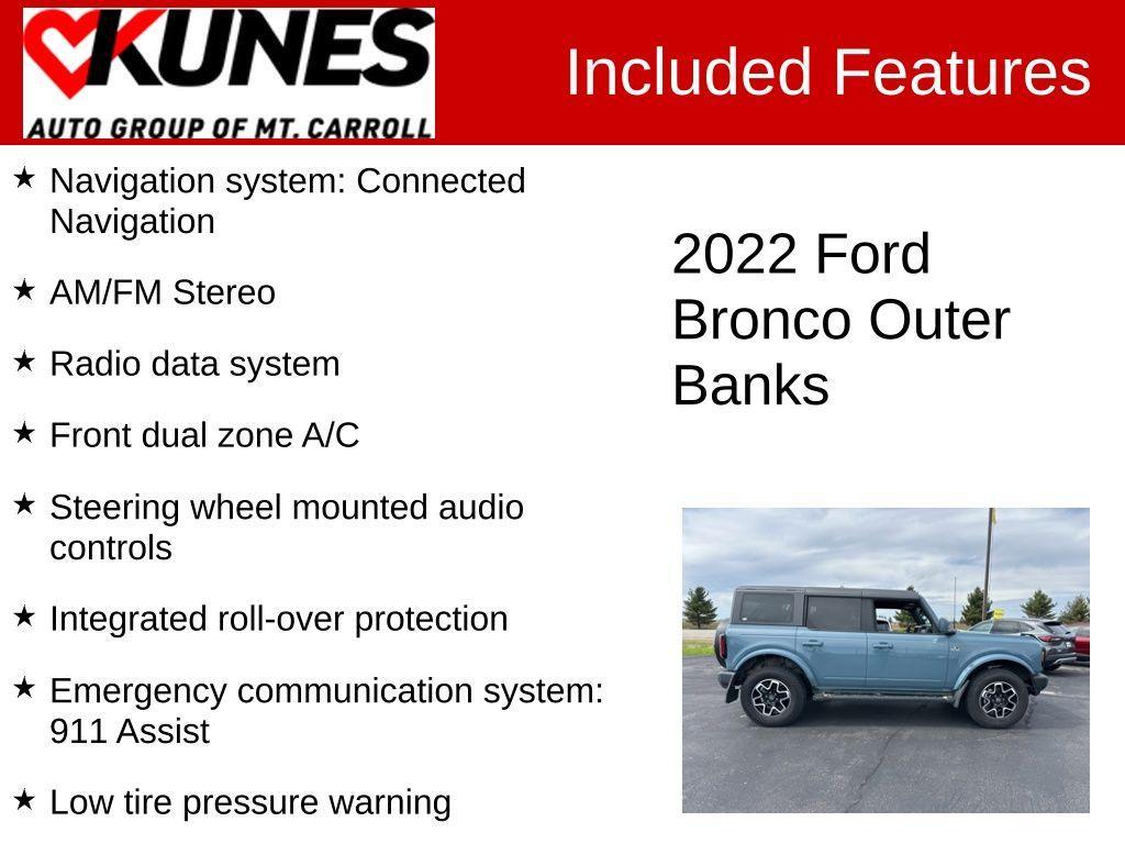used 2022 Ford Bronco car, priced at $29,995
