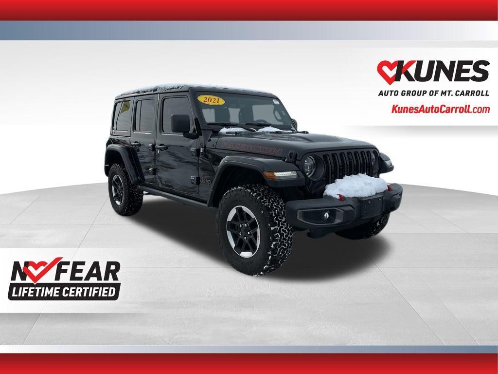 used 2021 Jeep Wrangler Unlimited car, priced at $31,233