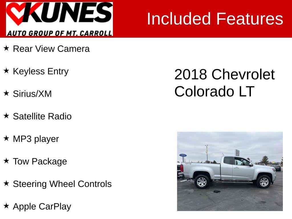 used 2018 Chevrolet Colorado car, priced at $24,881
