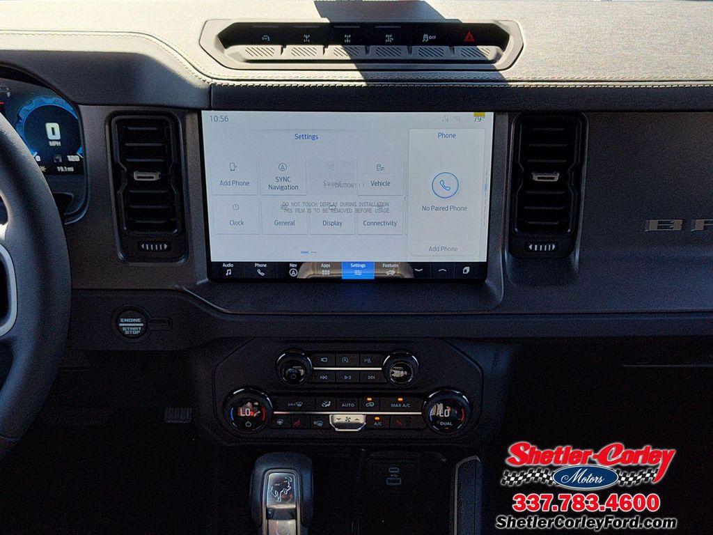 new 2025 Ford Bronco car, priced at $77,845