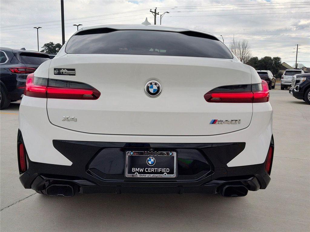 used 2024 BMW X4 car, priced at $58,790