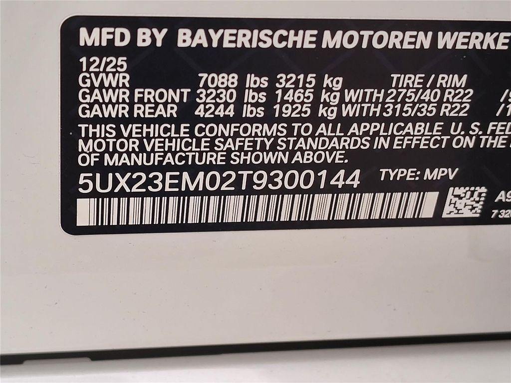 new 2026 BMW X7 car, priced at $98,415