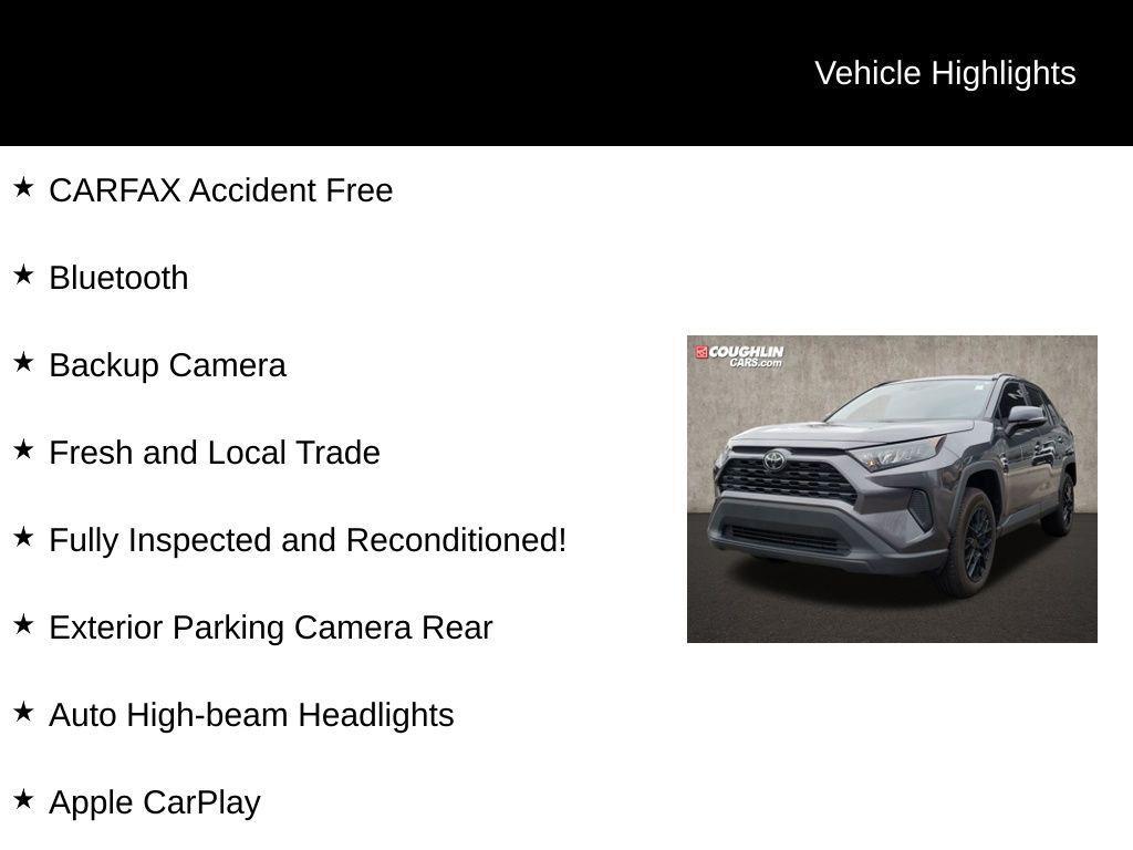 used 2019 Toyota RAV4 car, priced at $18,701