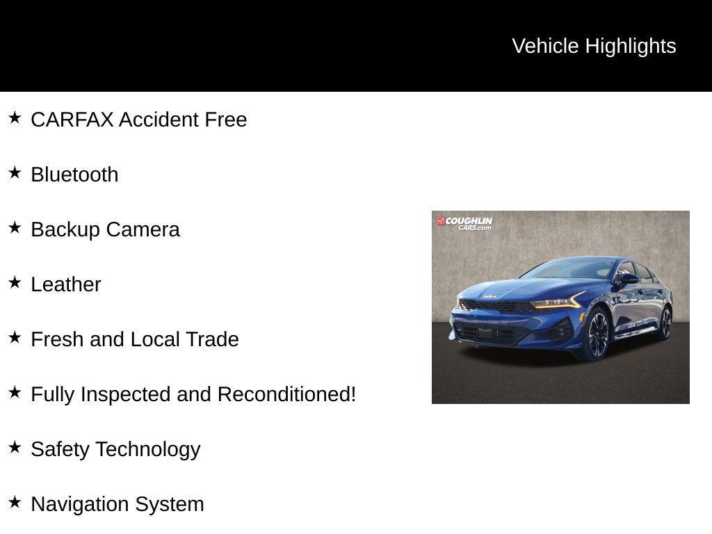 used 2024 Kia K5 car, priced at $23,807