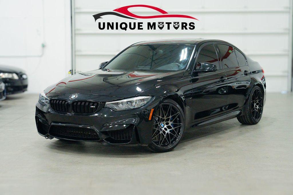 used 2018 BMW M3 car, priced at $47,794