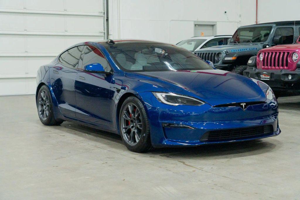 used 2023 Tesla Model S car, priced at $74,990
