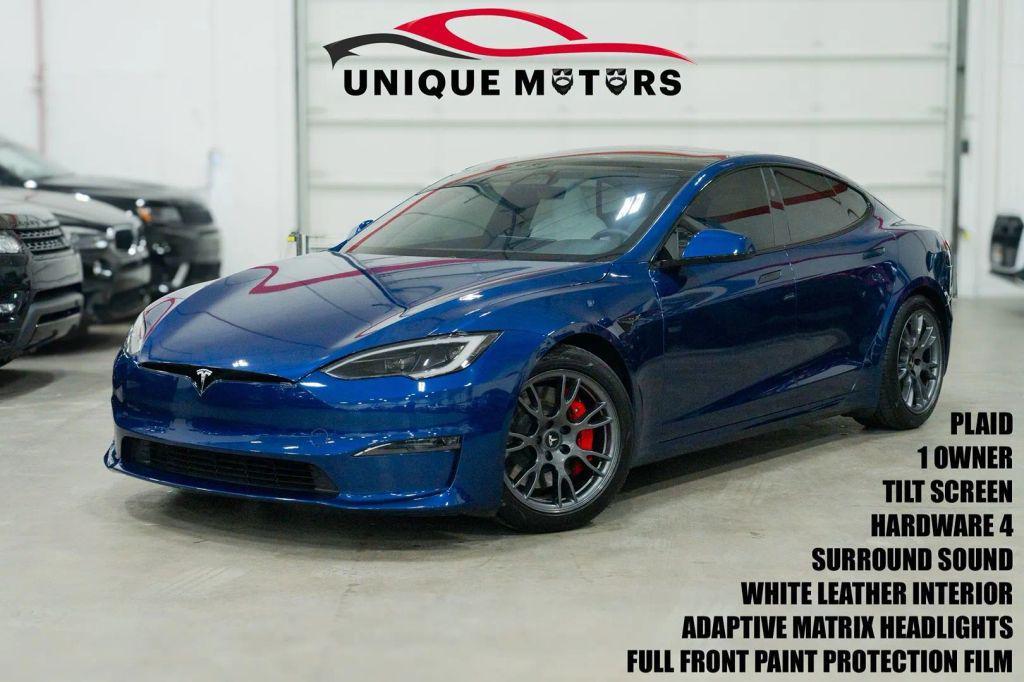 used 2023 Tesla Model S car, priced at $74,990