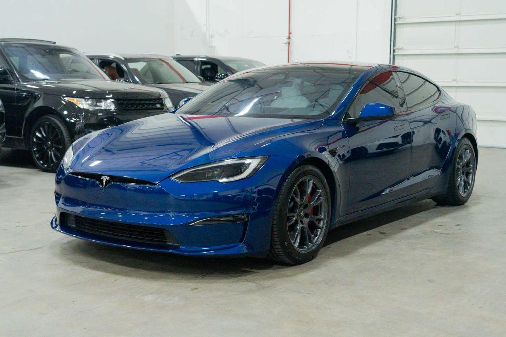 used 2023 Tesla Model S car, priced at $74,990