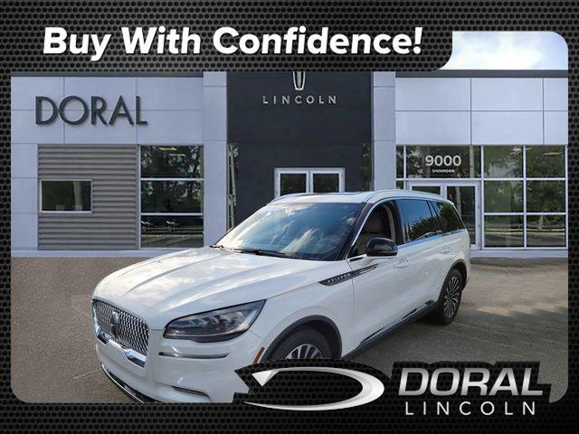used 2022 Lincoln Aviator car, priced at $36,990