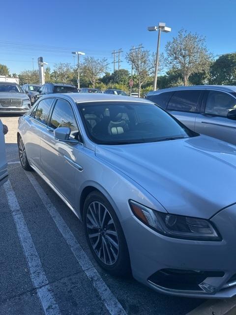 used 2017 Lincoln Continental car, priced at $17,990