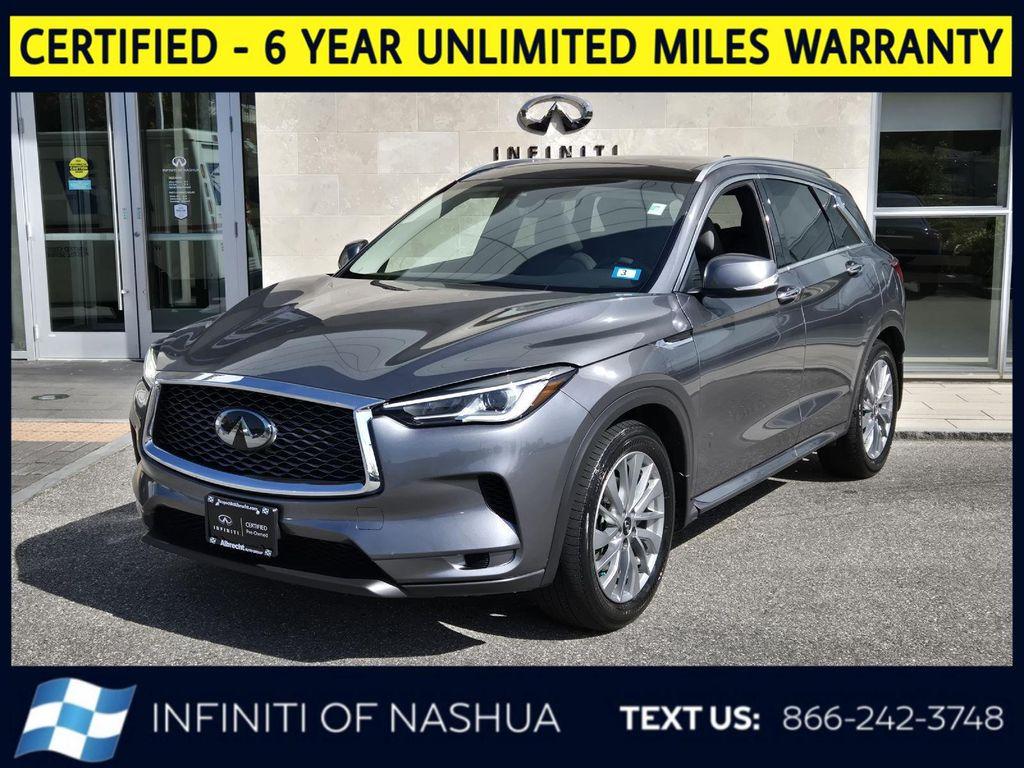 used 2023 INFINITI QX50 car, priced at $27,900