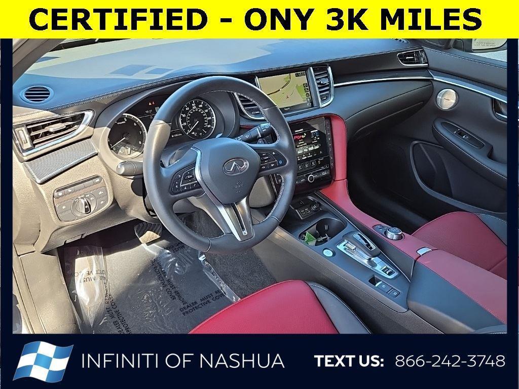 used 2025 INFINITI QX50 car, priced at $37,577