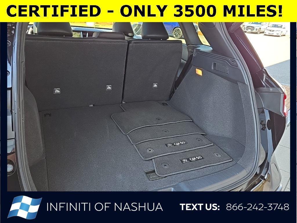 used 2025 INFINITI QX50 car, priced at $37,797