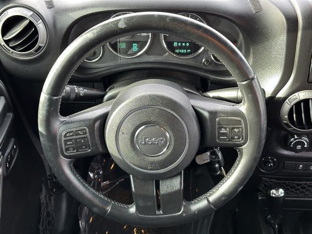 used 2017 Jeep Wrangler Unlimited car, priced at $17,470