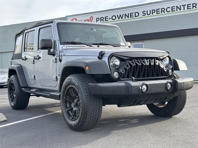 used 2017 Jeep Wrangler Unlimited car, priced at $17,470