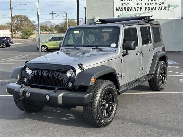 used 2017 Jeep Wrangler Unlimited car, priced at $17,470