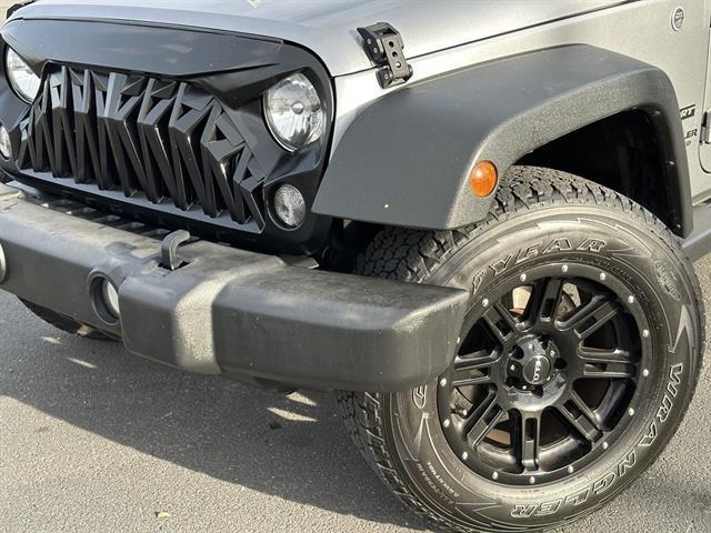 used 2017 Jeep Wrangler Unlimited car, priced at $17,470