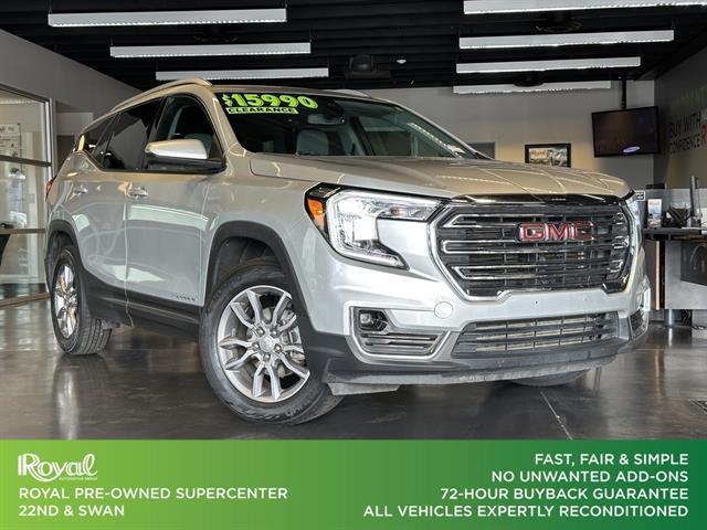 used 2022 GMC Terrain car, priced at $15,990